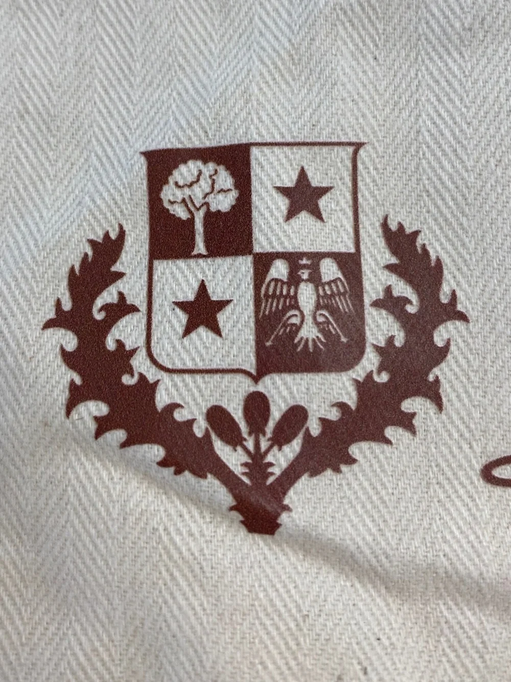 Loro Piana Authentic Cotton Garment Bag Ivory Travel Suit Coat Cover Italy